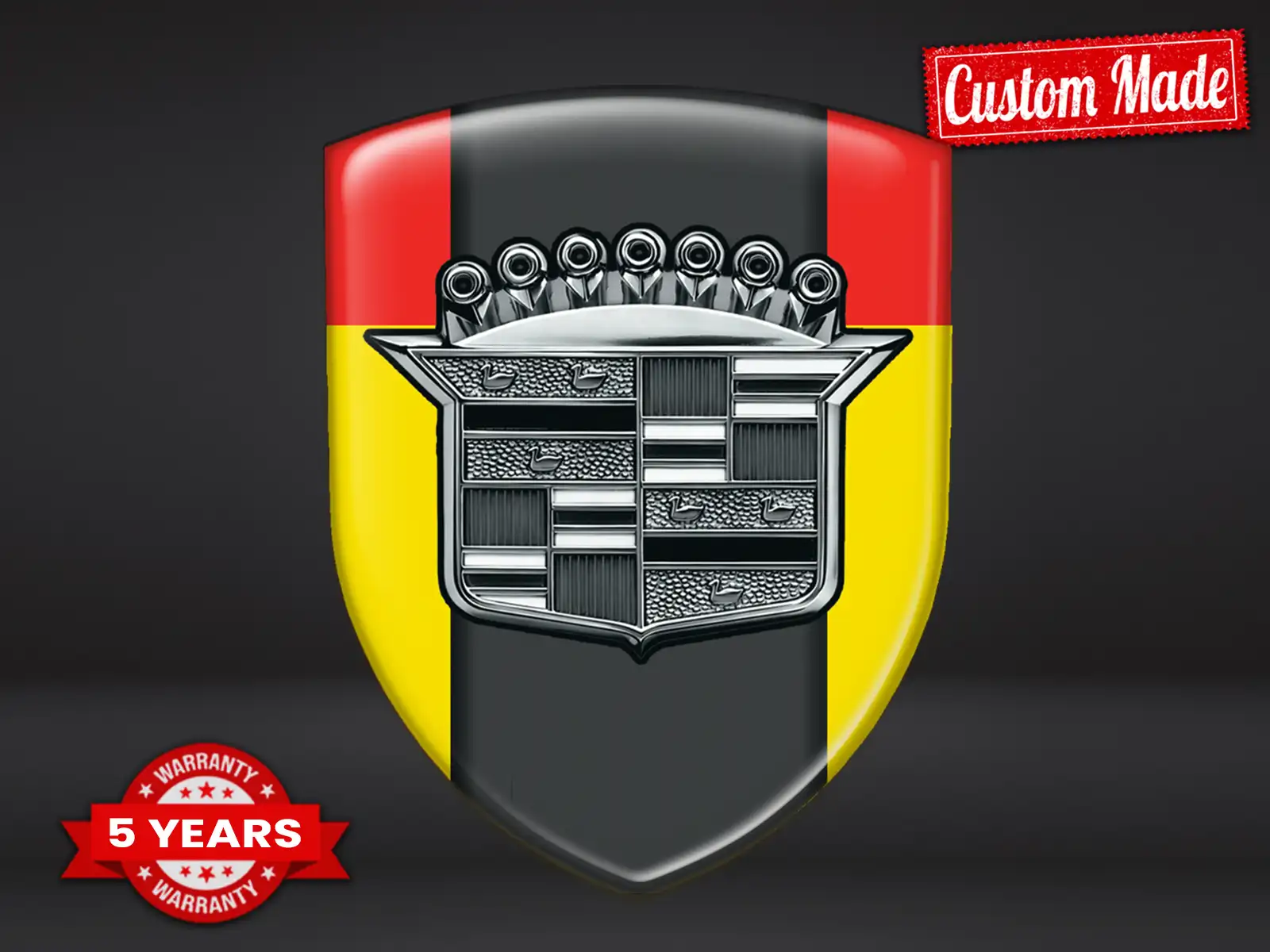 Cadillac Lustige Autoaufkleber Modern Max Pro Chic Version